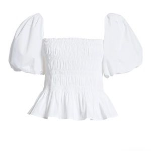 ASTR The Label Savina Puff-Sleeve Top
